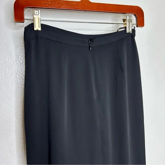 NWT Anthropologie Mare Mare Black Maxi Skirt Side Slit Hem XS - Picture 7 of 16